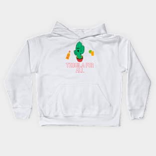 Here's a picture of a cactus treating everyone with Tequila! Have a great summer) Go to my store:Atom139 Kids Hoodie